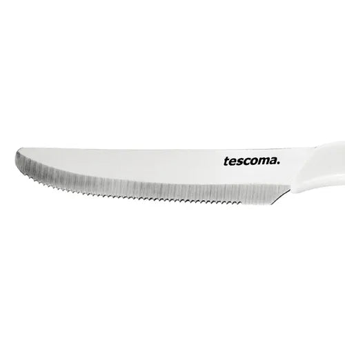 Tescoma 863054.11 Table Knife 12Cm 6Pcs White Presto