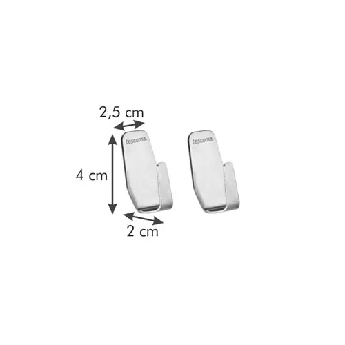 Tescoma Stainless Steel Hook 2Pcs Large  Presto