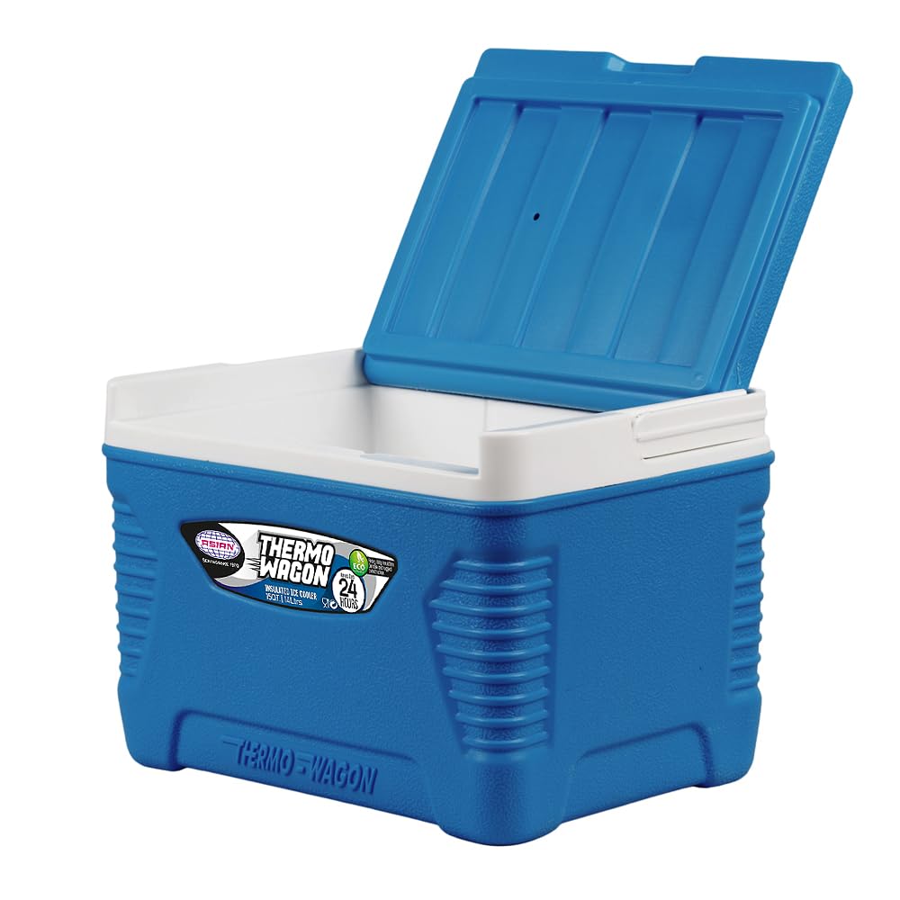 Asian Thermo Wagon Insulated Ice Cooler 14Ltr Blue