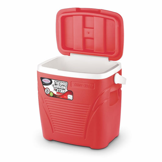 Asian Thermo Wagon Insulated Ice Cooler 20Ltr Red