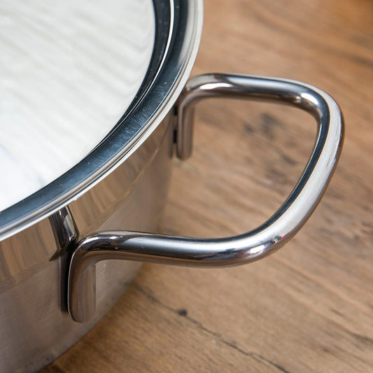 Korkmaz Alfa Low Casserole 24X8Cm-3.5 Ltr