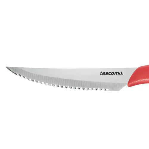 Tescoma Steak Knife 12Cm 6Pcs Red Presto