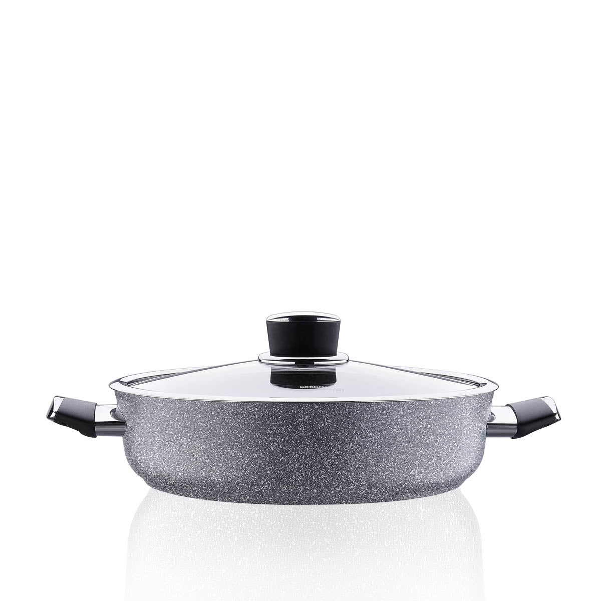 Korkmaz A3907 Palma Low Casserole 28X7,5 Cm - 4.0 Ltr