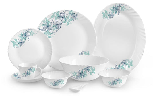 Cello 50 Pc Imperial Dinner Set Blue Buster