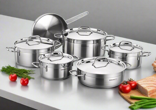 Korkmaz A1610 Alfa Plus 11Pcs Cookware Set