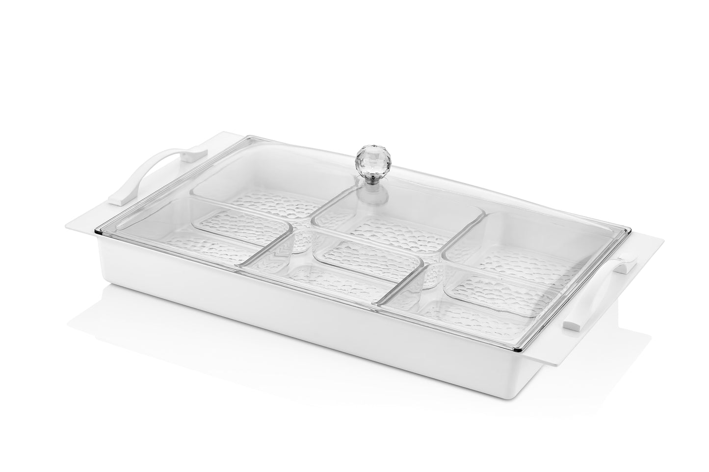 Depa White Acrylic Breakfast Set