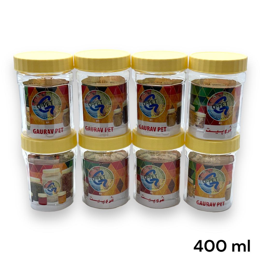 Gaurav Pet Jar 400Ml Pack Of 8