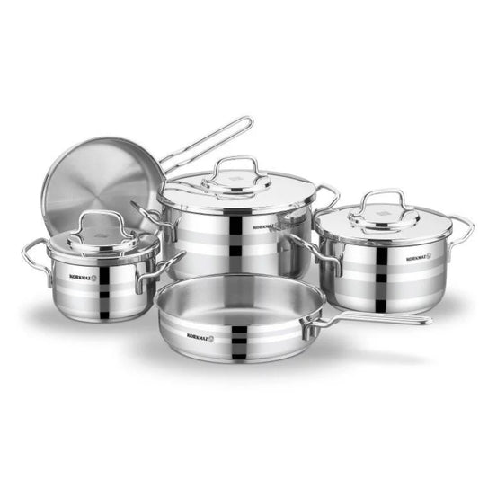 Korkmaz  A2055 Astron 8 Pcs Cookware Set