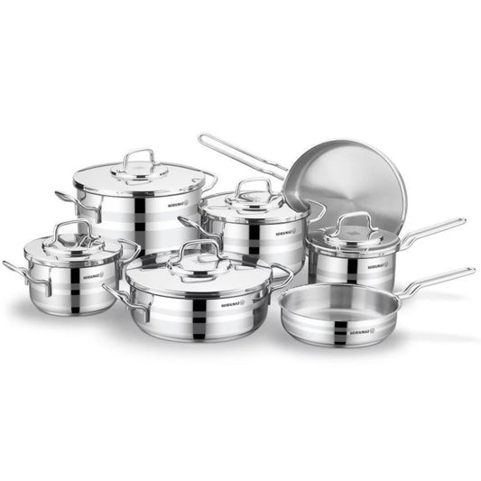 Korkmaz A2056 Astron 12 Pcs Cookware Set