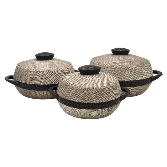 Jaypee Natura Casserole 3Pcs Dark Wood