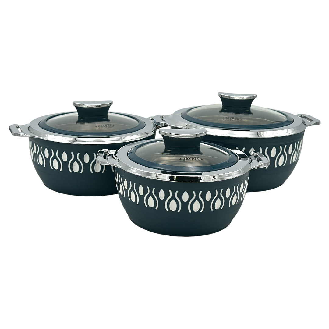 Jaypee Bulberry Klass Casserole 3Pcs Set Blue