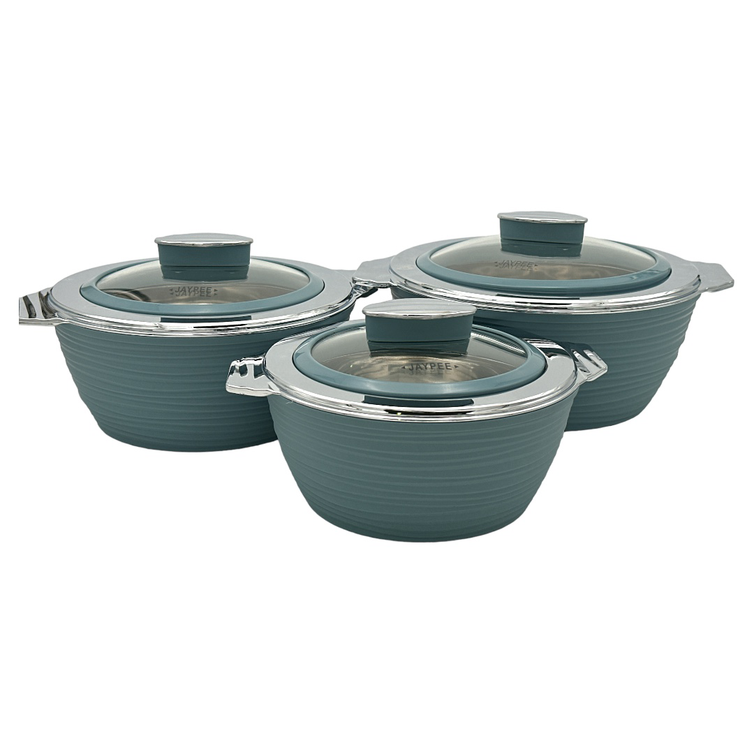 Jaypee Wavelock Casserole 3Pcs Set Blue