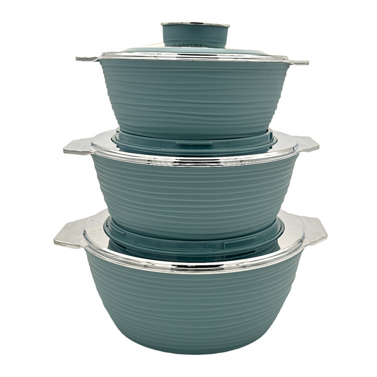 Jaypee Wavelock Casserole 3Pcs Set Blue