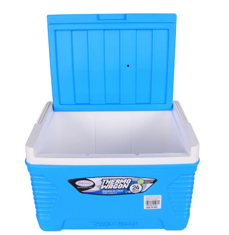 Asian Thermo Wagon Insulated Ice Cooler 14Ltr Blue
