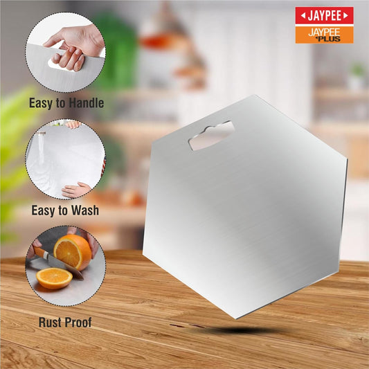 Jaypee Kitchen-X Hexagon Ss Chopping Board
