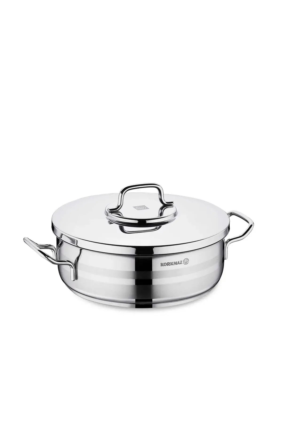 Korkmaz Astra2 Low Casserole 40X20 Cm - 25.0Ltr