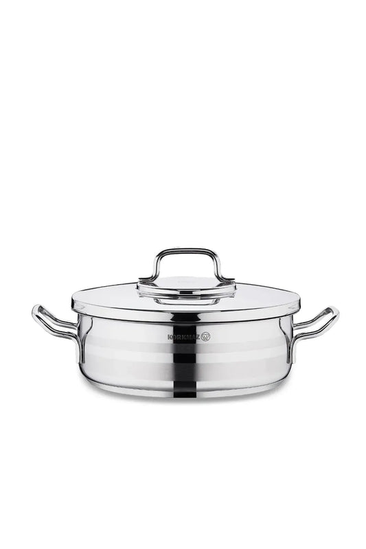 Korkmaz Astra2 Low Casserole 40X20 Cm - 25.0Ltr