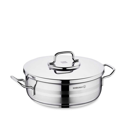 Korkmaz Astra2 Low Casserole 26X8.5 Cm - 4.5Ltr