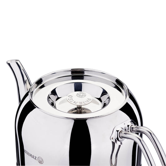 Korkmaz Efendi Teapot Set 1.1Ltr +2.4Ltr A221