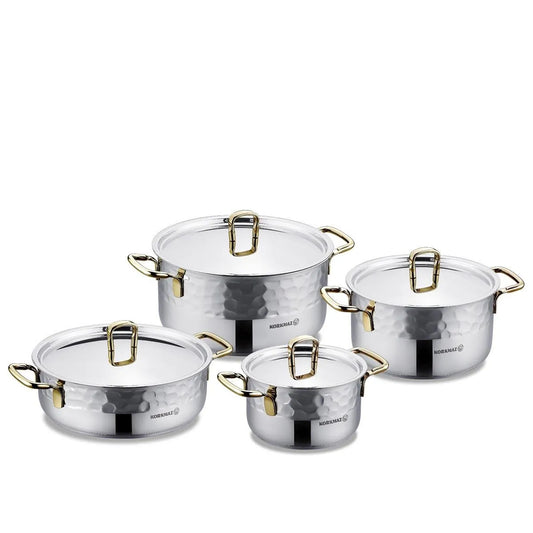 Korkmaz A1963-2 Erna 8 Pcs Cookware Set