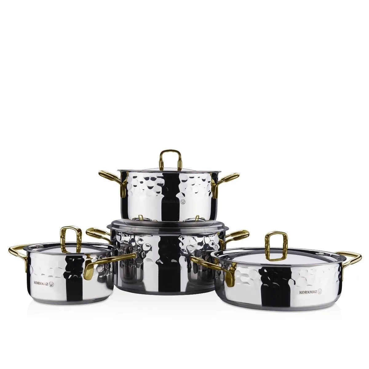 Korkmaz A1963-2 Erna 8 Pcs Cookware Set