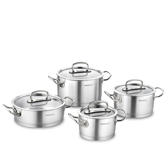 Korkmaz A1147 Proline 8 Pcs Cookware Set