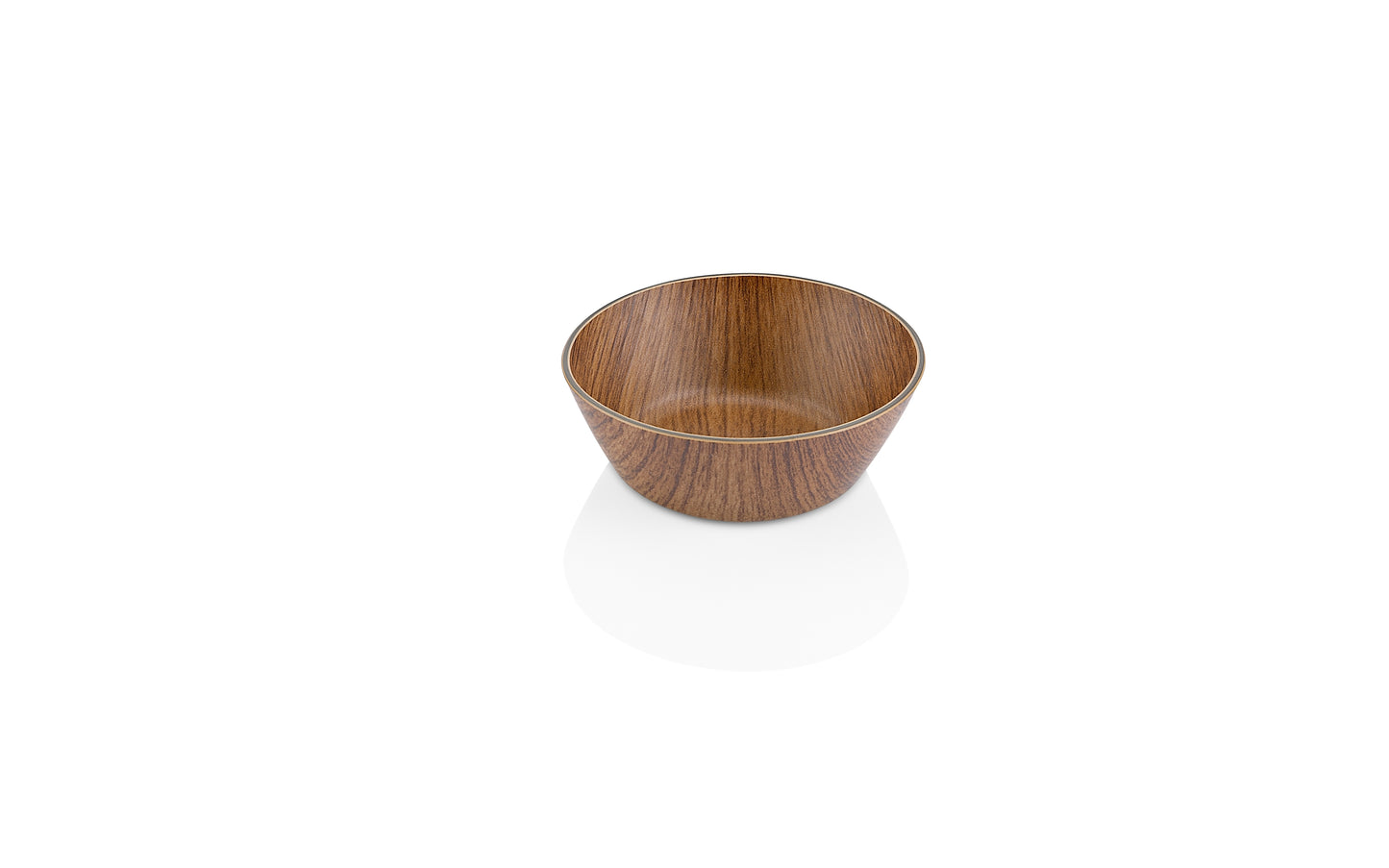 Evelin Wood Finish Mini Round Bowl