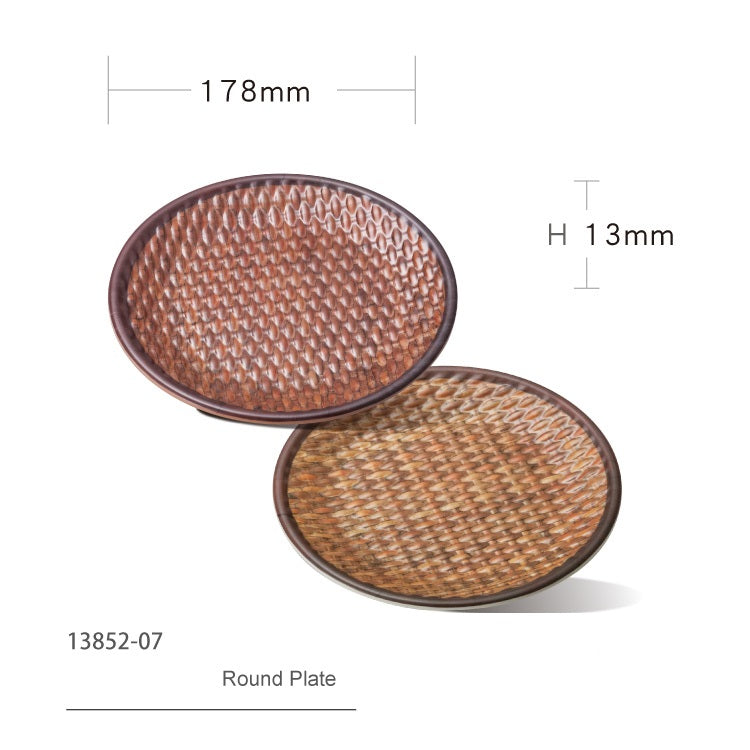 Shunta Round Plate 13852-07