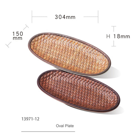 Shunta Oval Plate 13971-12