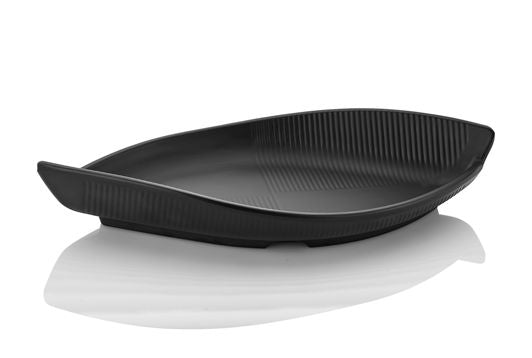Kulsan Black Gondola Plate 28.6 Cm