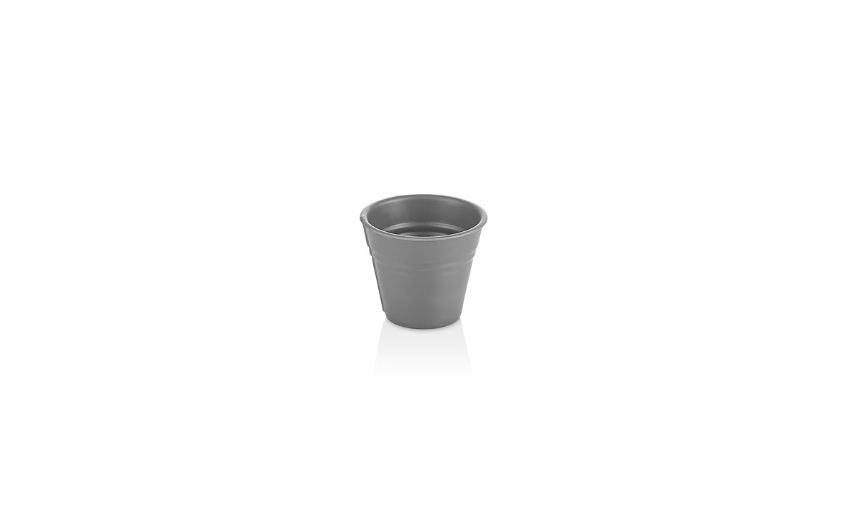 Kulsan Round Grey Bucket 7.6Cm