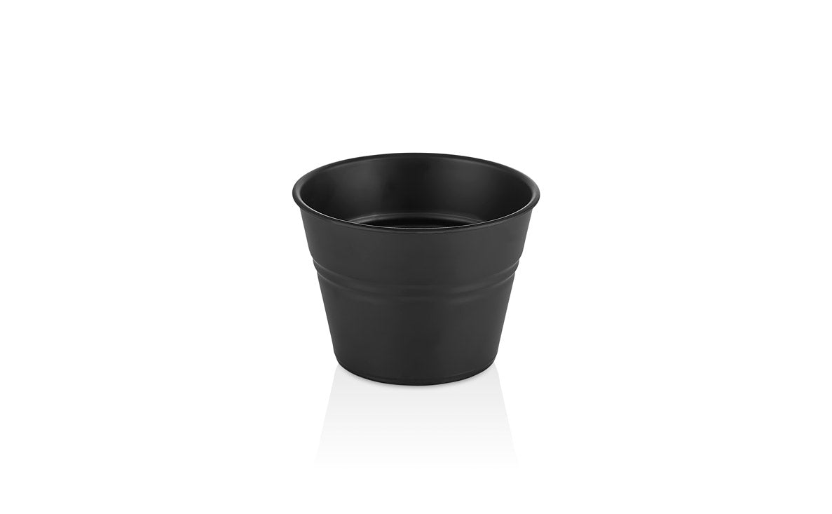 Kulsan Round Black Bucket 15Cm