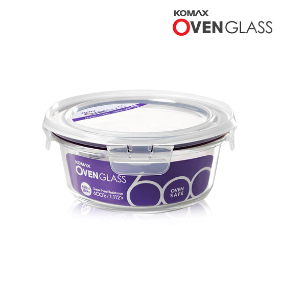 Komax Oven Glass Rnd 620Ml