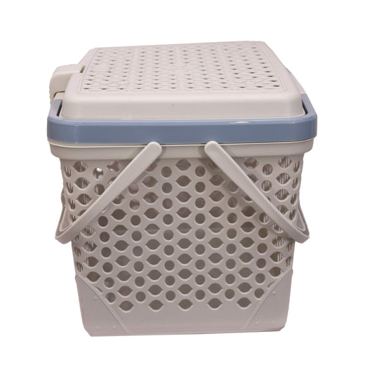 Jaypee Shoplite Basket W/Cover SILVER