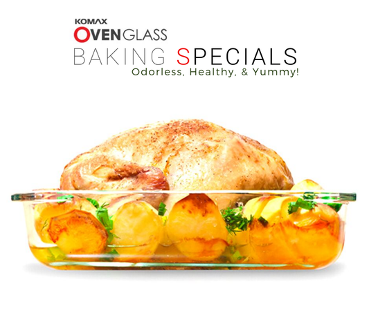 Komax Oven Glass Rect. 1.9Ltr