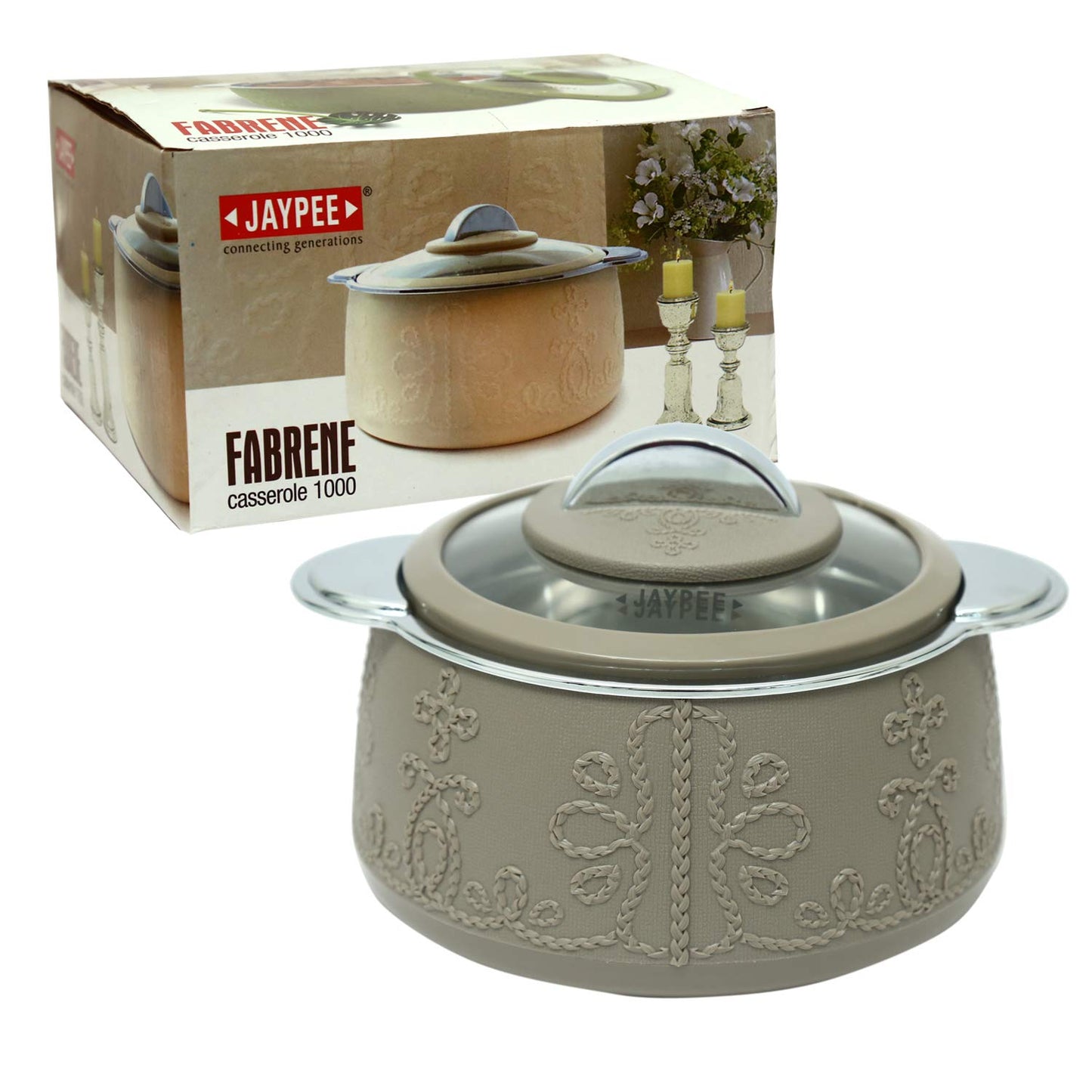 Jaypee Fabrene Casserole 1000Ml EARTH BEIGE