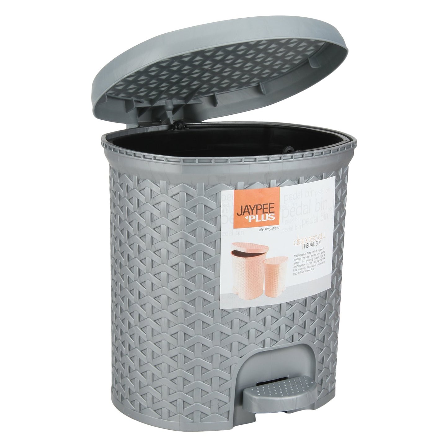 Jaypee Dispose All Small Bin 5L SILVER