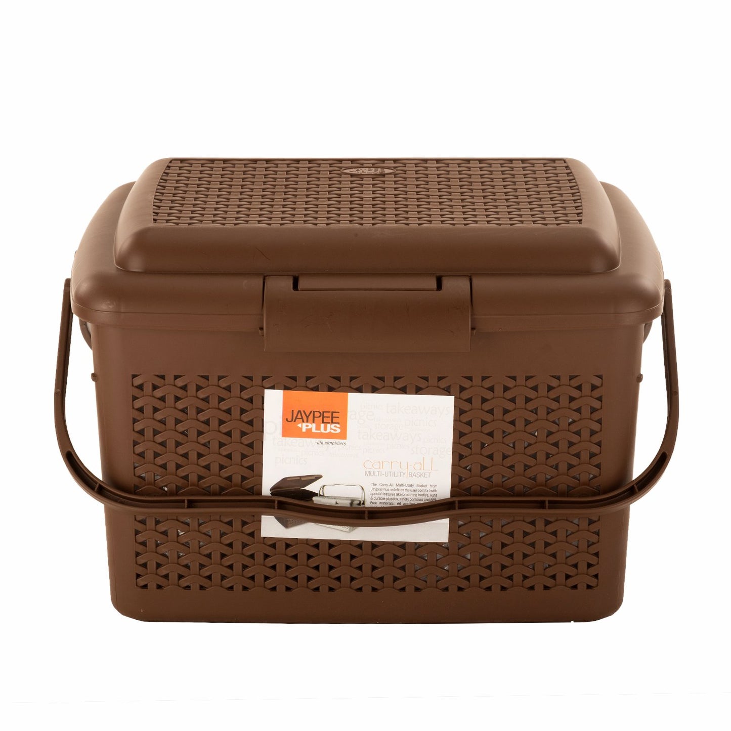 Jaypee Carry All Xl Basket W/Cover BROWN