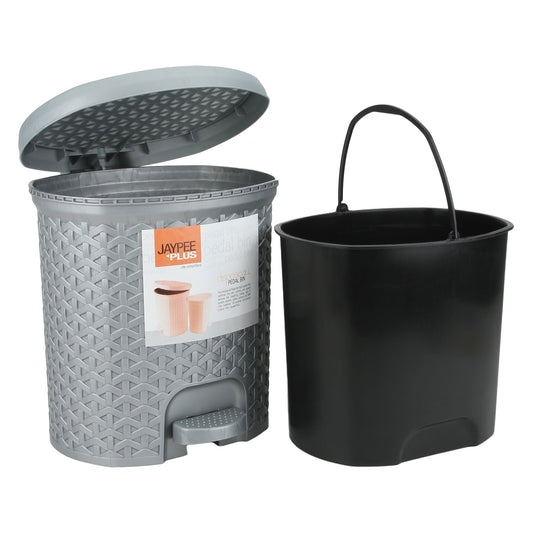 Jaypee Dispose All Big Bin 8 Litre SILVER