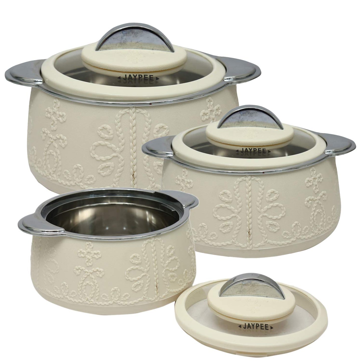 Jaypee Fabrene Casserole 3Pcs Set IVORY