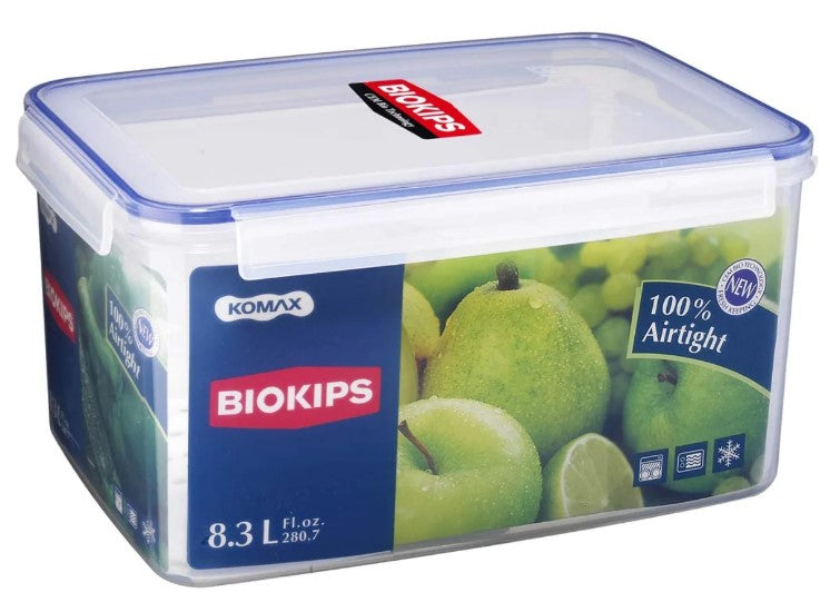 Komax Rectangle Plastic Container .-R62 8.3Ltr