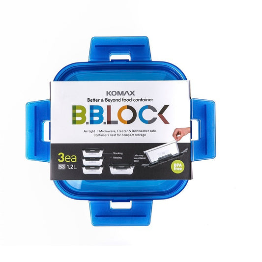 Komax Bb Lock Food Container S3 - 1200Ml