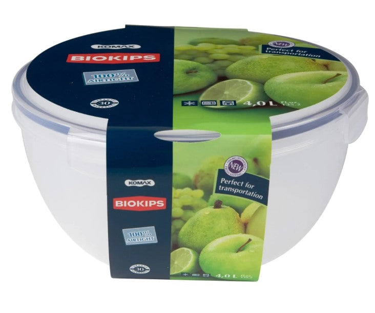 Komax Round Plastic Bowl-C34 4.0Ltr