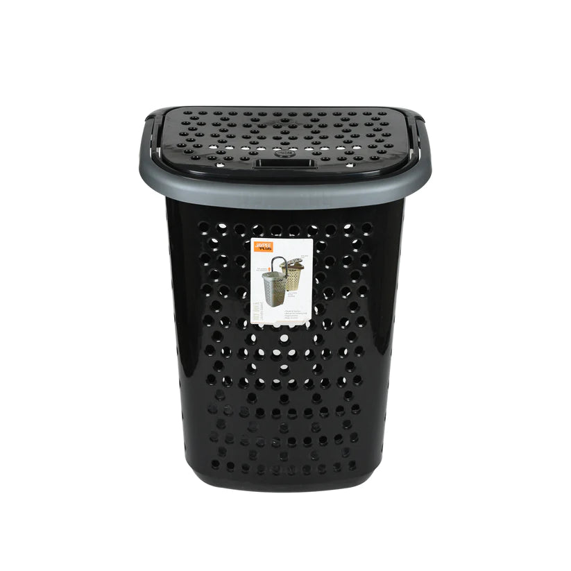 Jaypee Dry Dock Laundry Basket BLACK