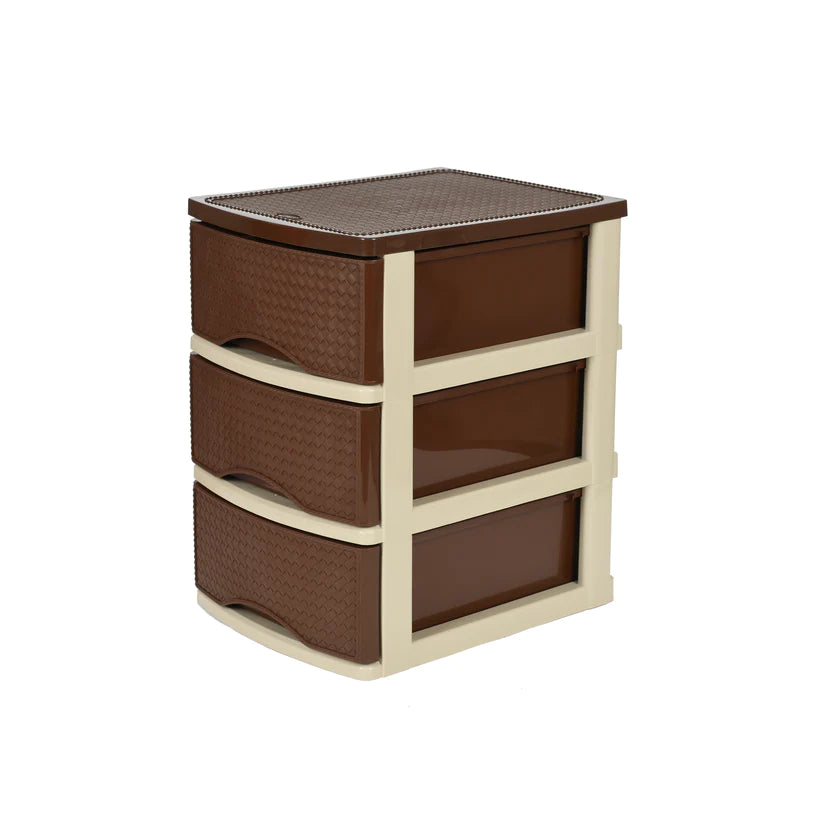 Jaypee In Space 3- Table Top Drawers BROWN