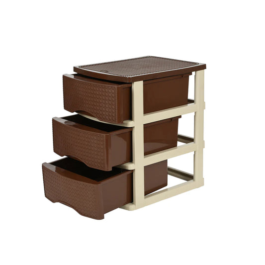 Jaypee In Space 3- Table Top Drawers BROWN
