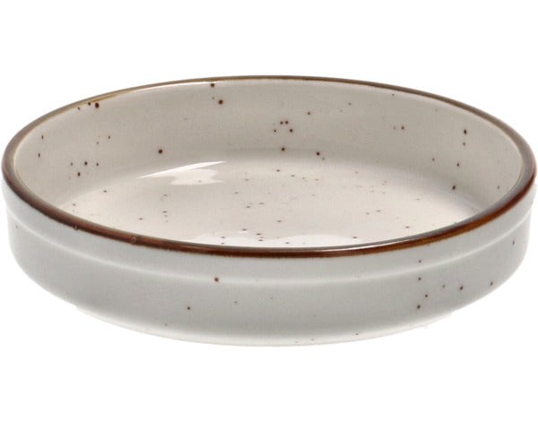 Round Dish In Speckle 13.8Cm