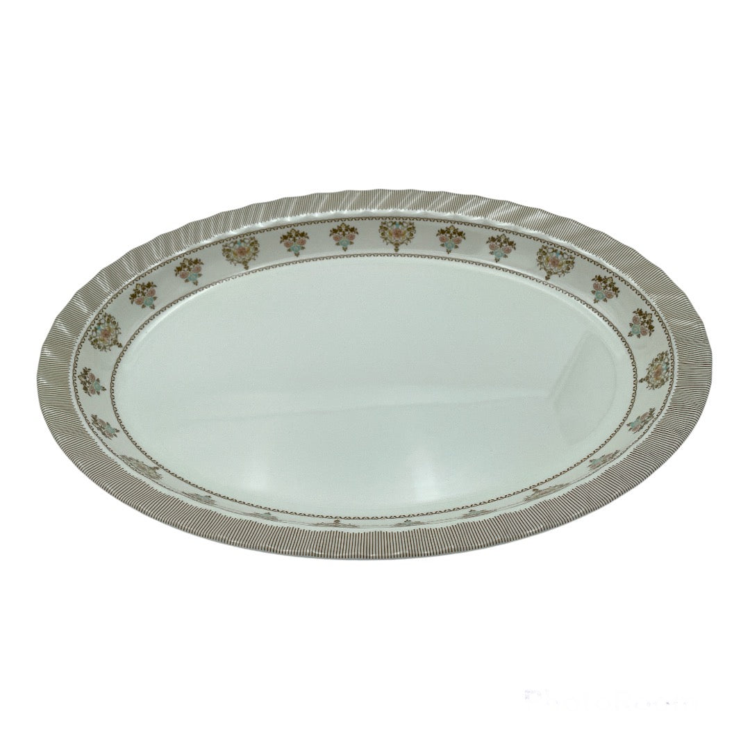 Hopeful Ovel Deep Plate 42X30 BROWN