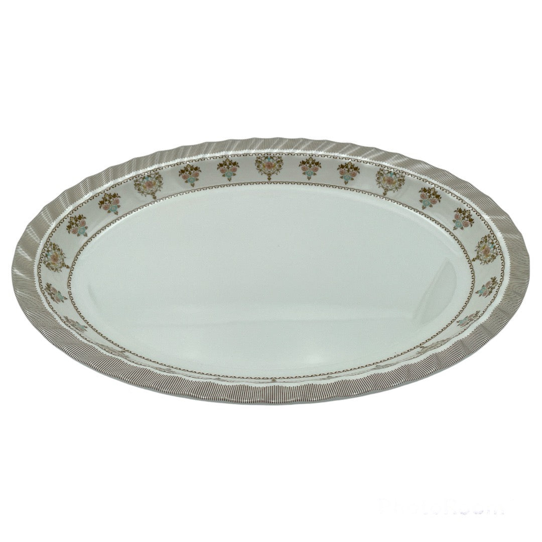 Hopeful Ovel Deep Plate 48X34 BROWN