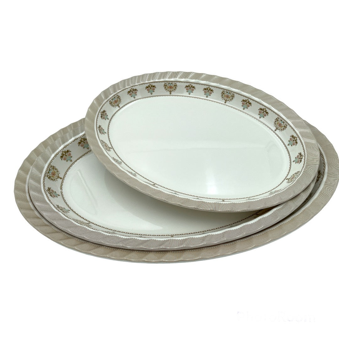 Hopeful Ovel Deep Plate 42X30 BROWN